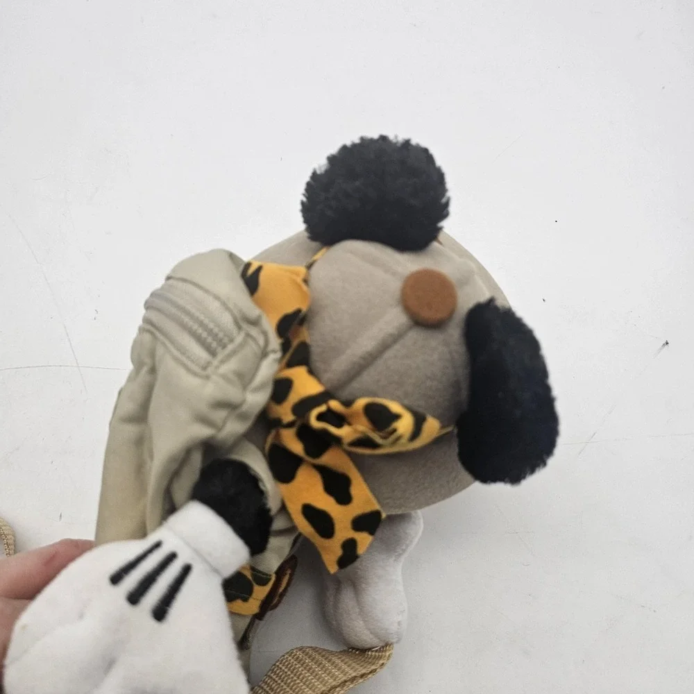 Disney Minnie Mouse Safari Waist Pack Khaki Tan Fanny Pack Belt Bag Plush Kids